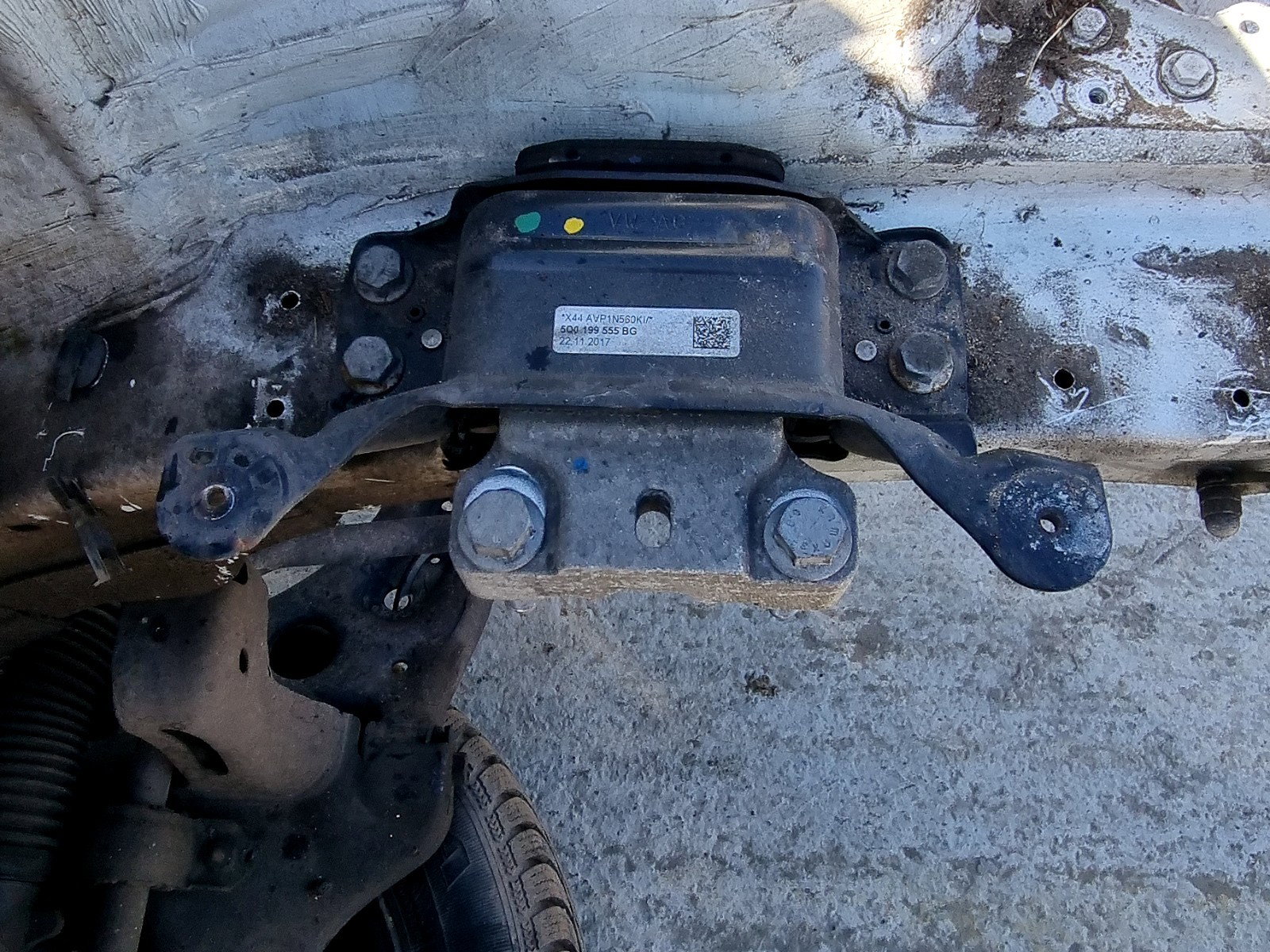 Tampon cutie viteze Skoda Octavia 3 (5E3) Facelift [Fabr 2012-2020] 5Q0199555BG 1.4 TSI CZDA 110 KW / 150 CP - imagine 1