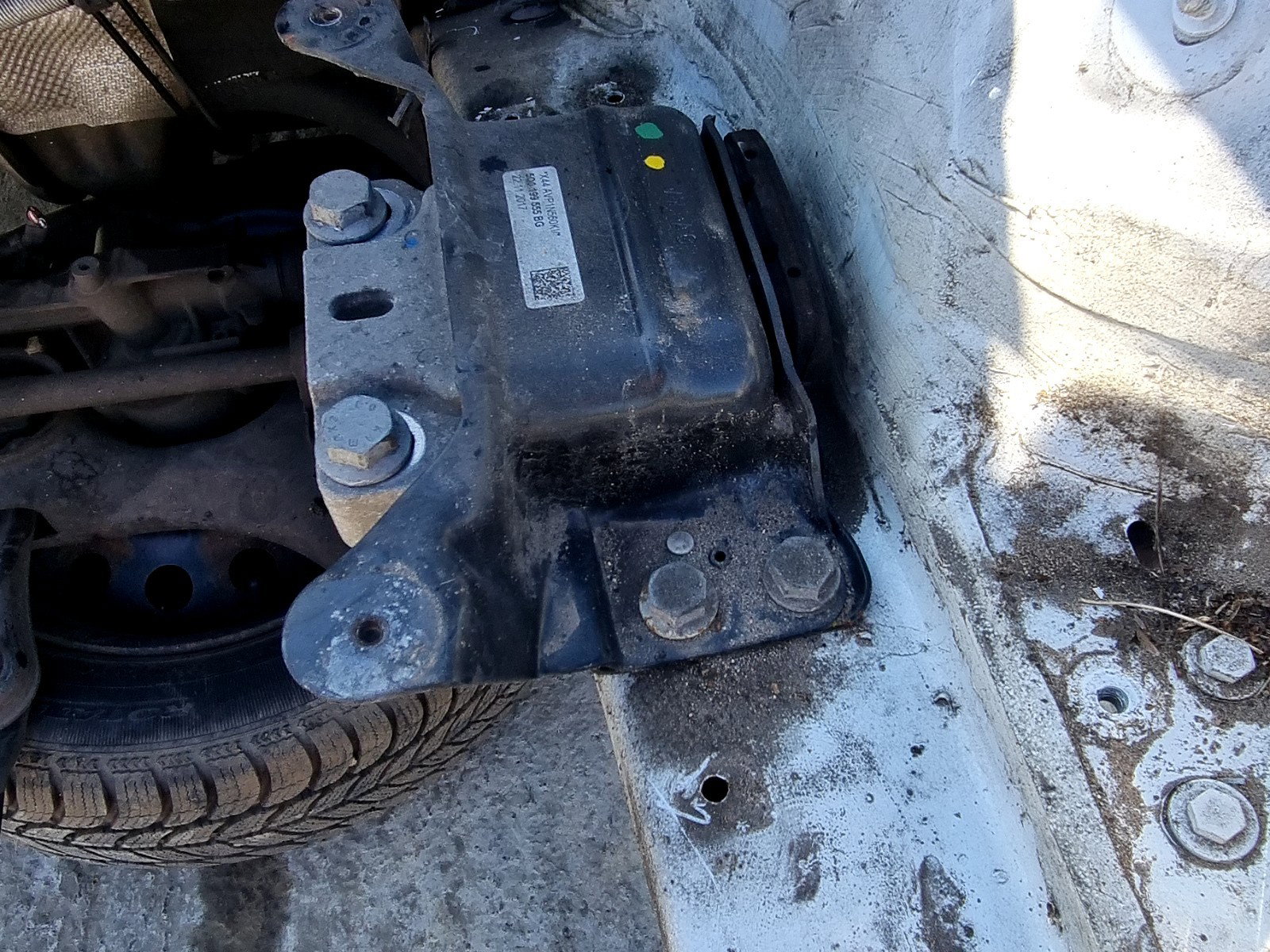 Tampon cutie viteze Skoda Octavia 3 (5E3) Facelift [Fabr 2012-2020] 5Q0199555BG 1.4 TSI CZDA 110 KW / 150 CP - imagine 2