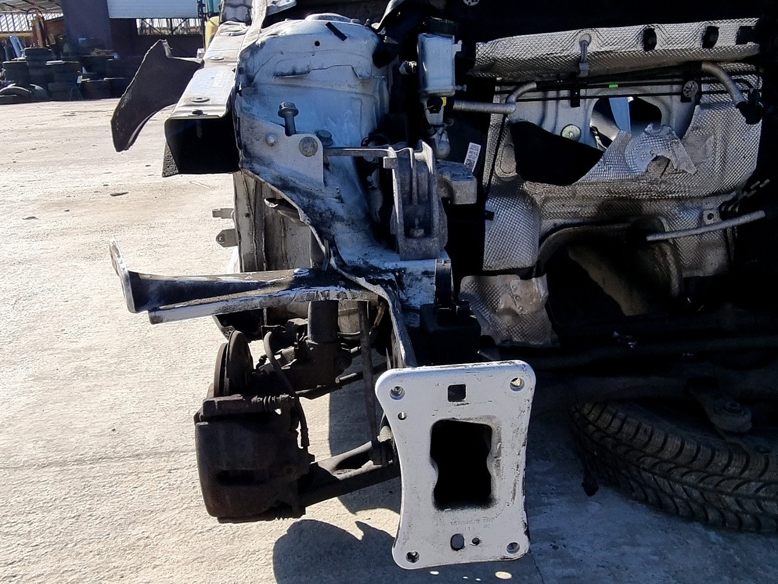 Lonjeron dreapta Skoda Octavia 3 (5E3) Facelift [Fabr 2012-2020] 1.4 TSI CZDA 110 KW / 150 CP - imagine 2