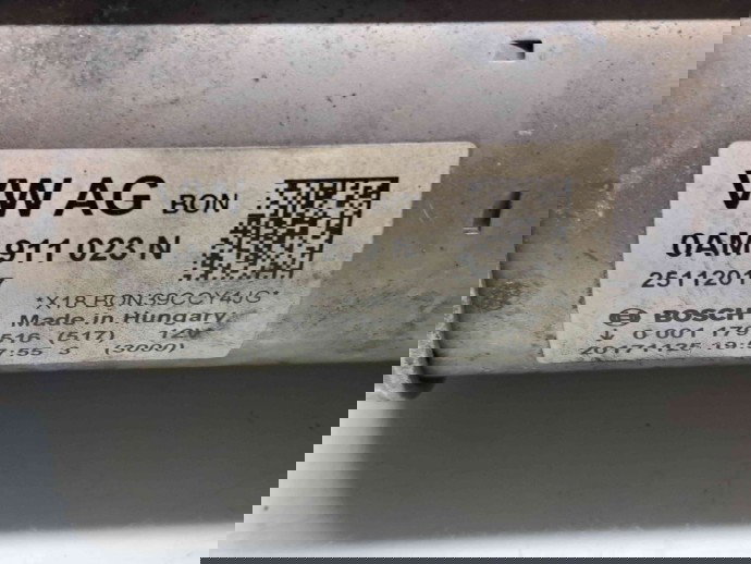  Electromotor 13 dinti  Volkswagen Golf 7 (5G) [Fabr 2014-prezent] 0AM911023N / 0001179516  1.4 TSI CZDA110KW / 150CP