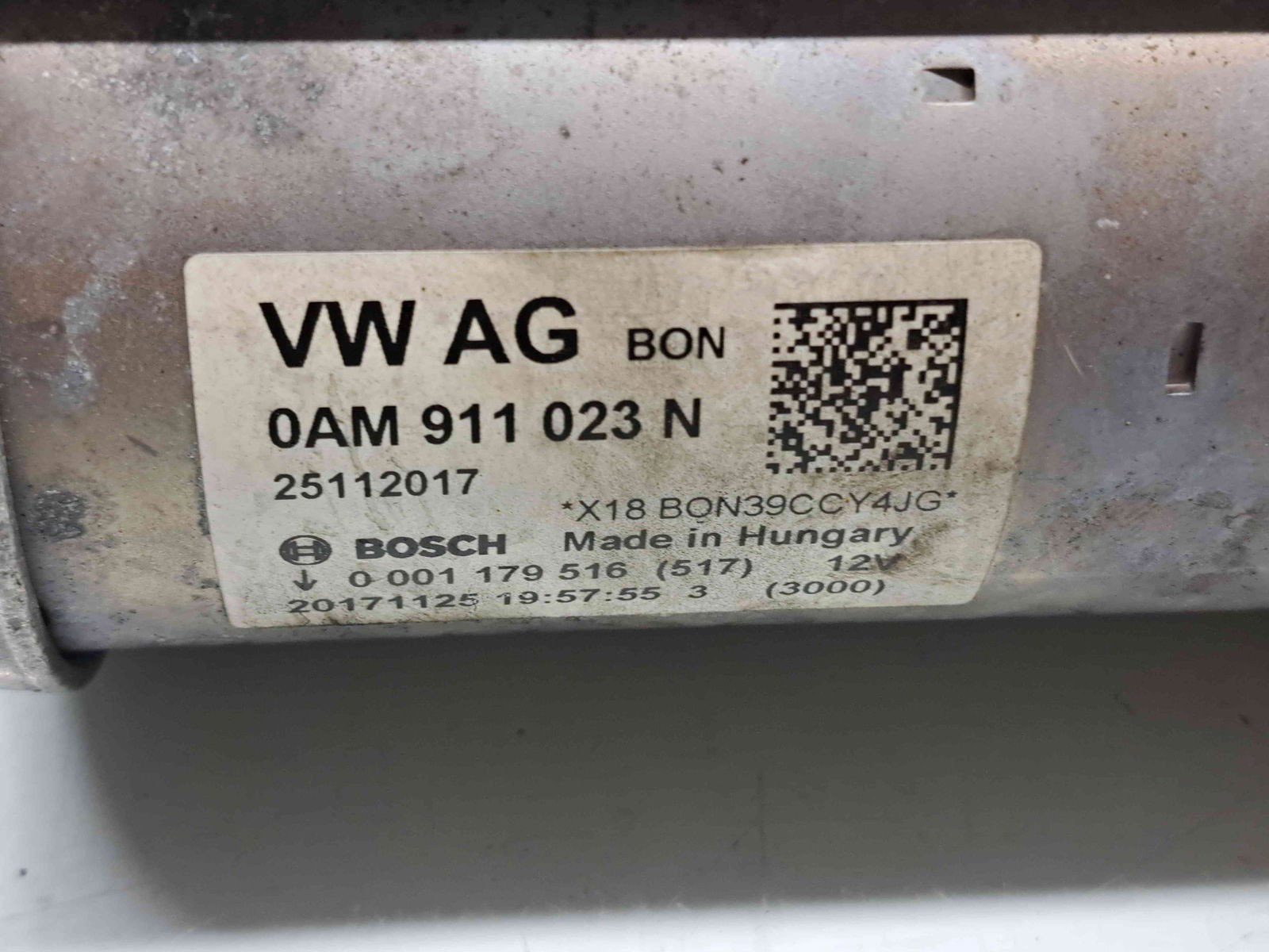 Electromotor 13 dinti Volkswagen Golf 7 (5G) [Fabr 2014-prezent] 0AM911023N / 0001179516 1.4 TSI CZDA110KW / 150CP - imagine 4