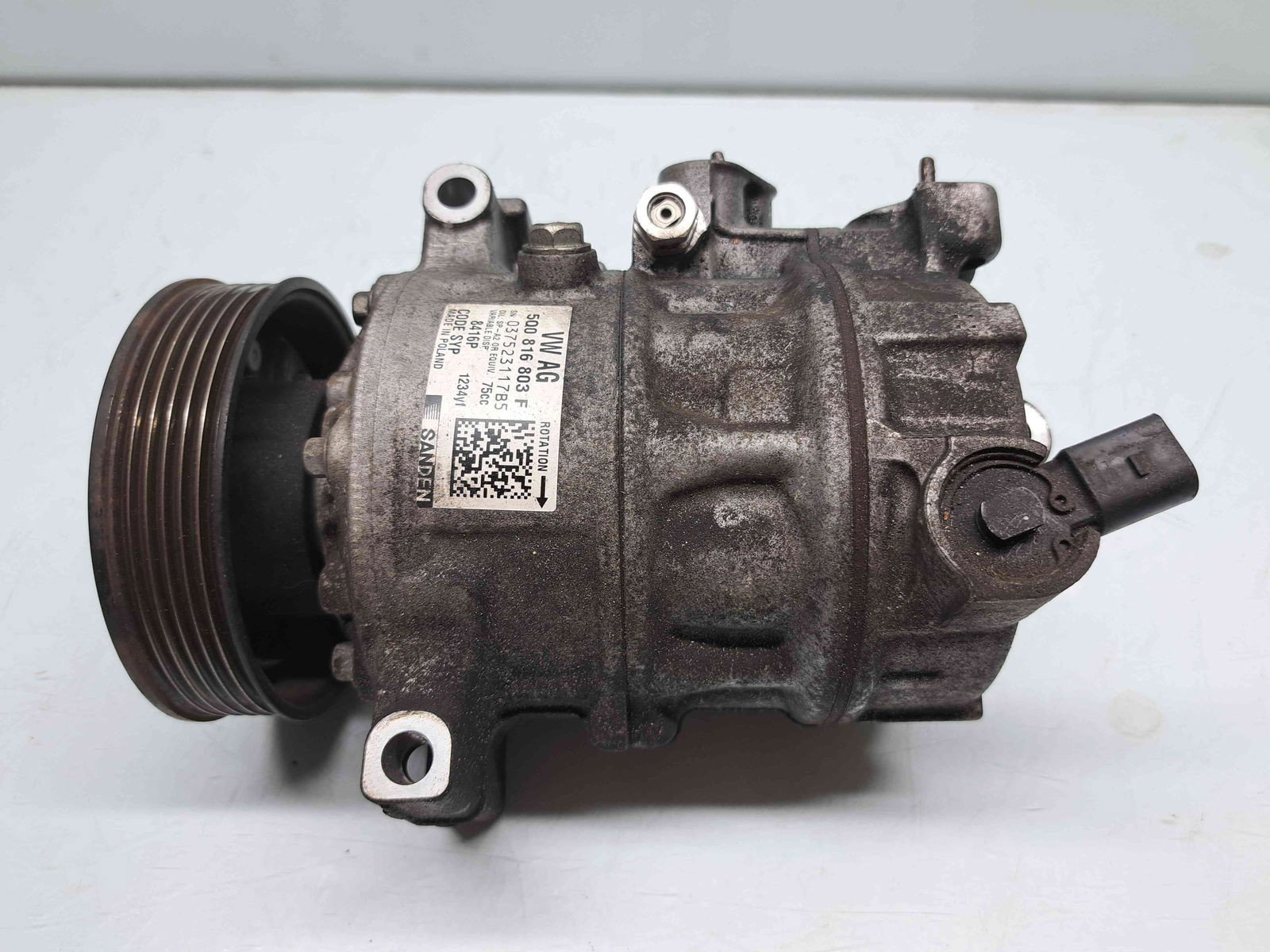 Compresor clima AUDI A3 Sportback (8VS, 8VM) [Fabr 2013-prezent] 5Q0816803F 1.4 TSI CZDA 110KW / 150CP - imagine 3