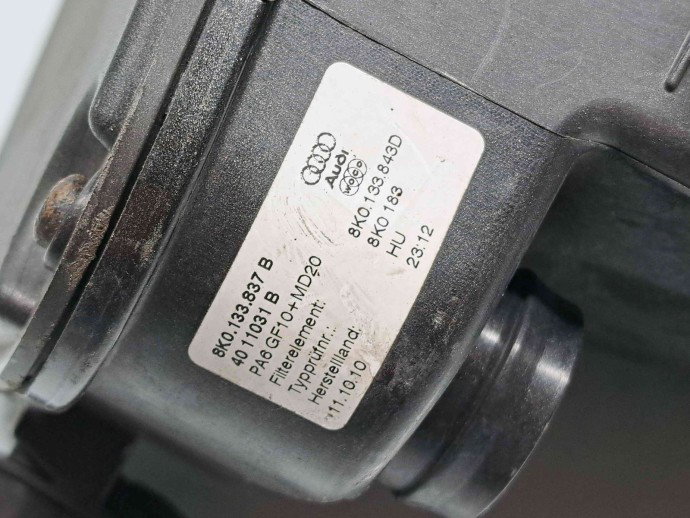 Carcasa filtru aer  AUDI A4 (8K2, B8) [Fabr 2008-2015] 8K0133837B 3.0 TDI CCWA 176KW / 239CP