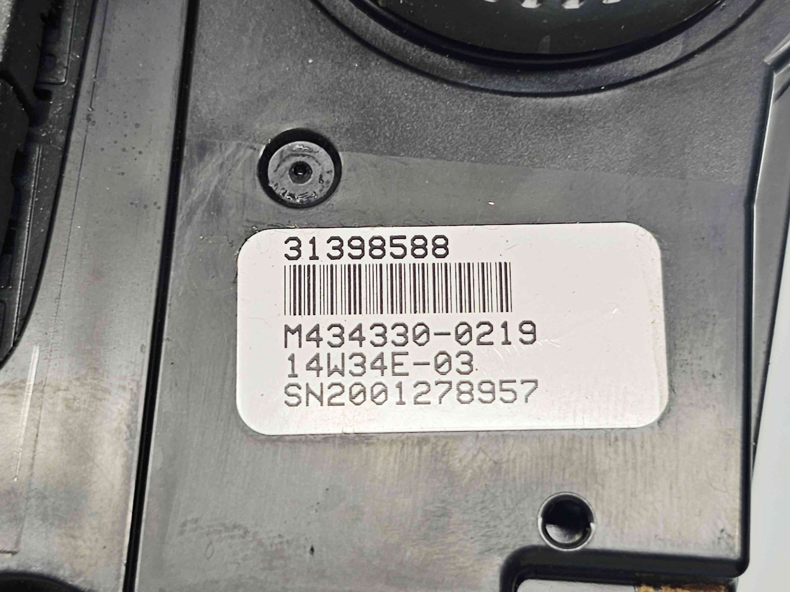 Panou comanda clima Volvo XC60 [Fabr 2008-2017] 31398588 - imagine 2