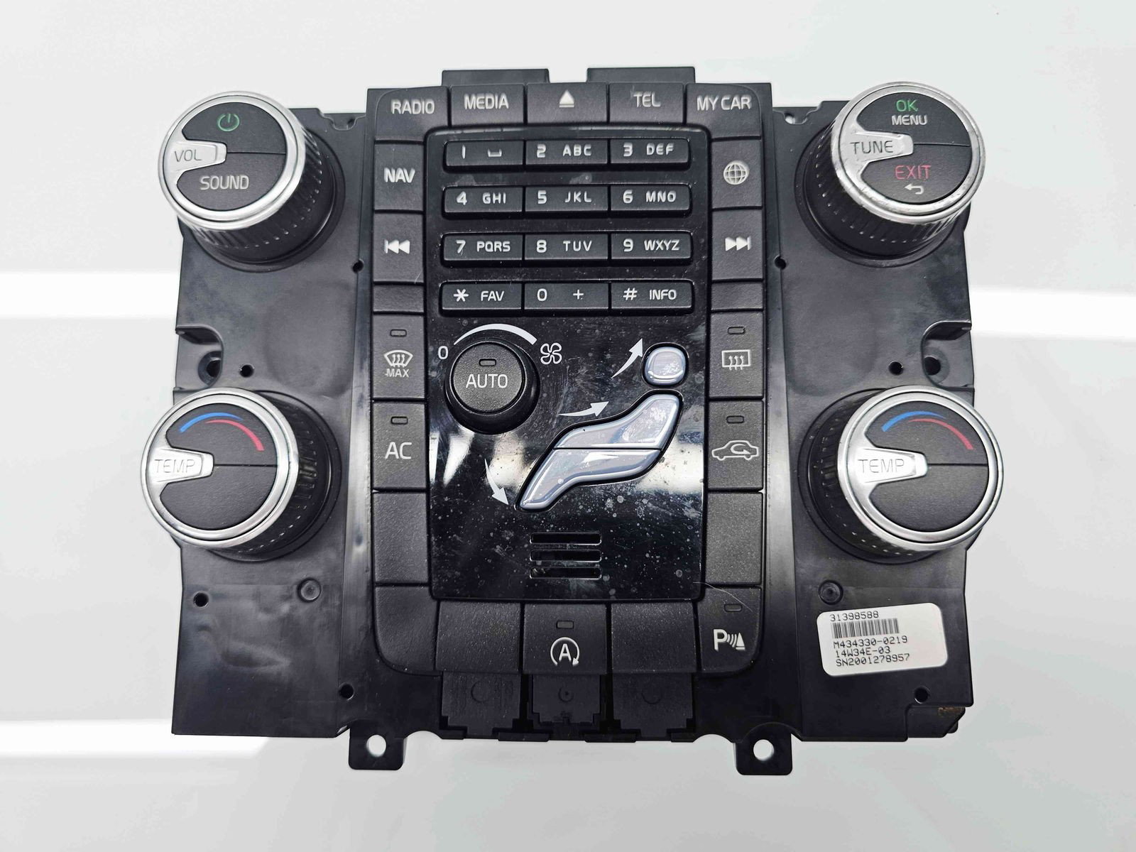 Panou comanda clima Volvo XC60 [Fabr 2008-2017] 31398588 - imagine 3