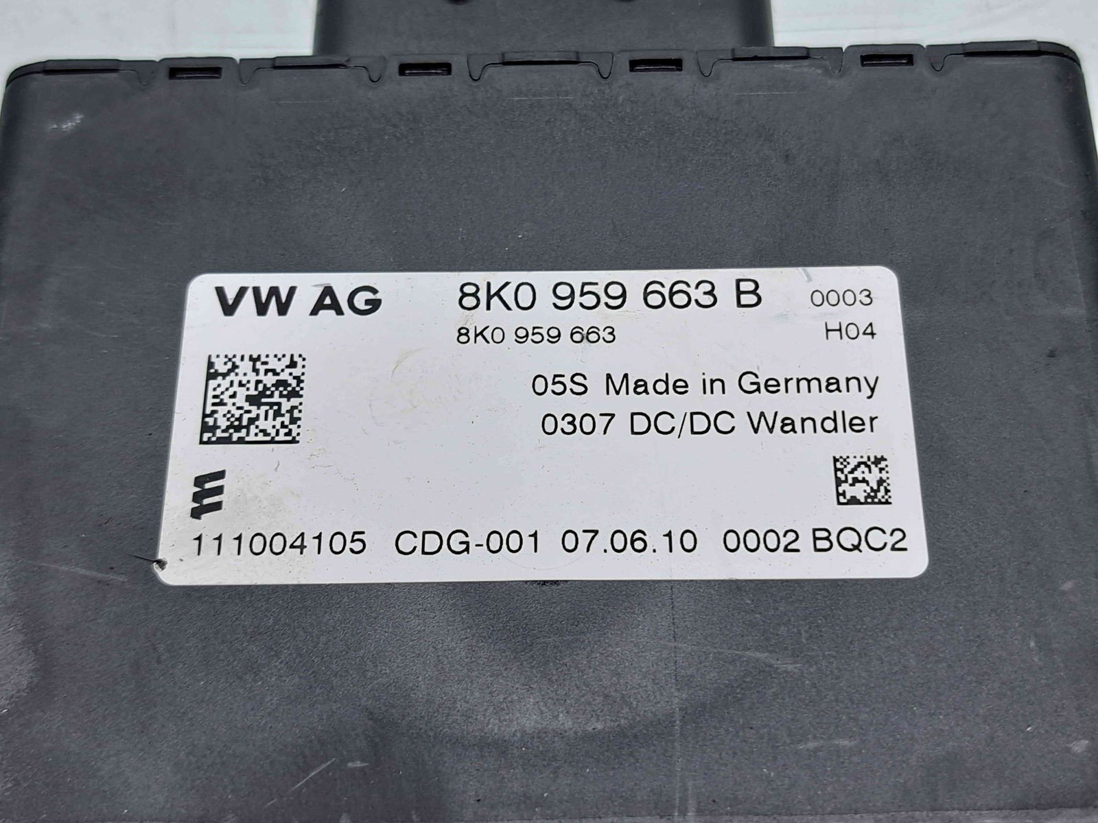 Modul stabilizator tensiune AUDI A5 (8T3) [Fabr 2007-2015] 8K0959663B - imagine 4