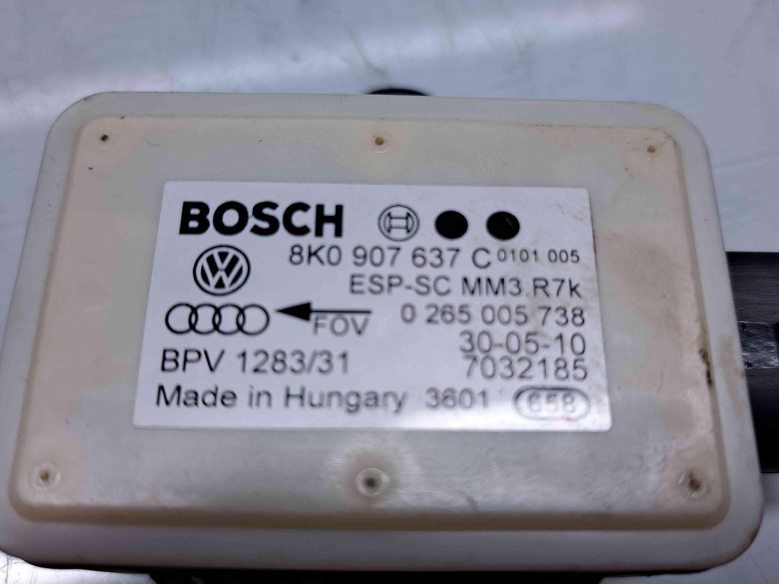 Modul ESP AUDI Q5 (8RB) [ Fabr 2008-2016] 8K0907637C - imagine 2