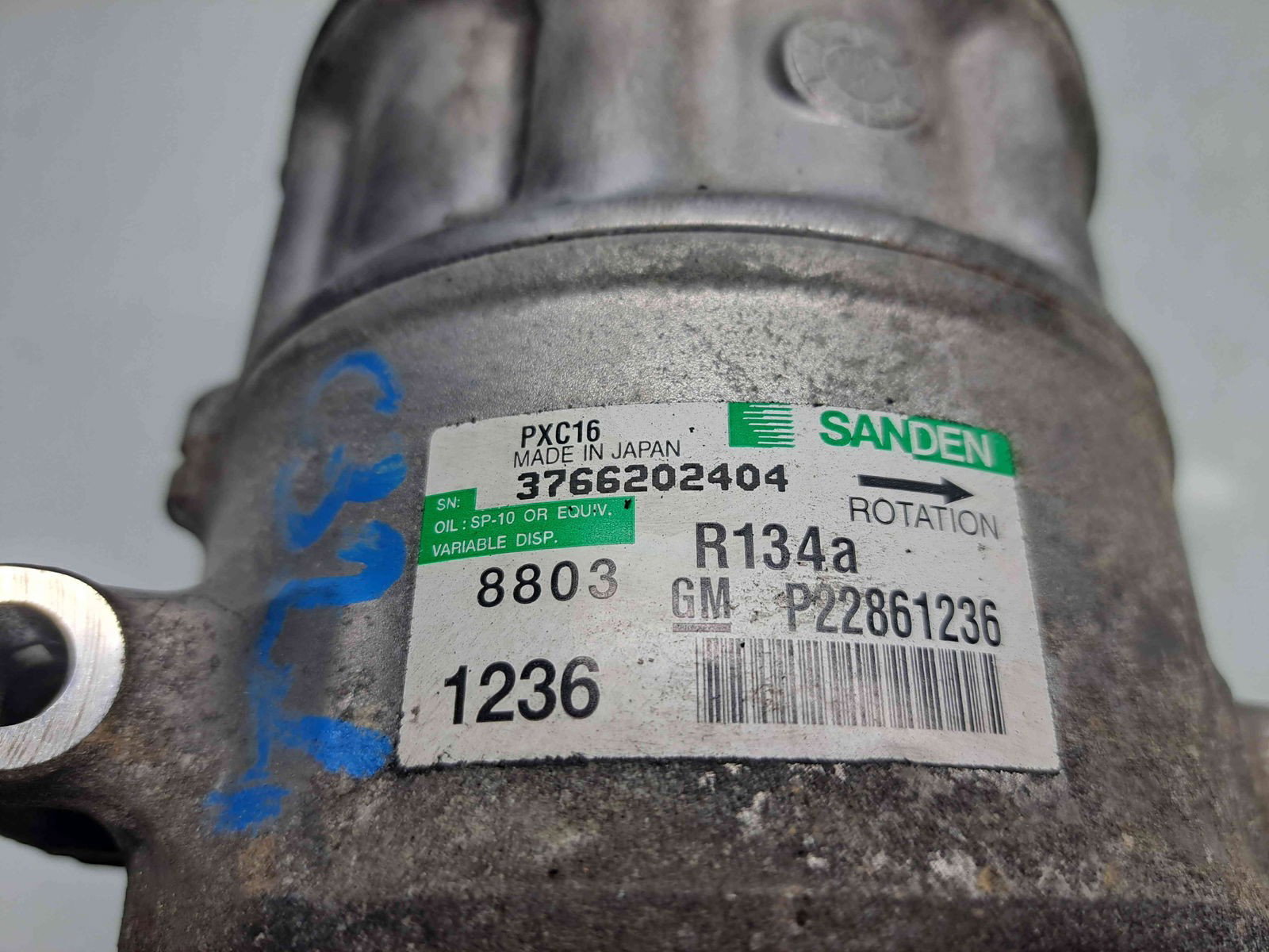 Compresor clima Opel Astra J [Fabr 2009-2015] P22861236 2.0 CDTI A20DTH 120KW / 163CP - imagine 2