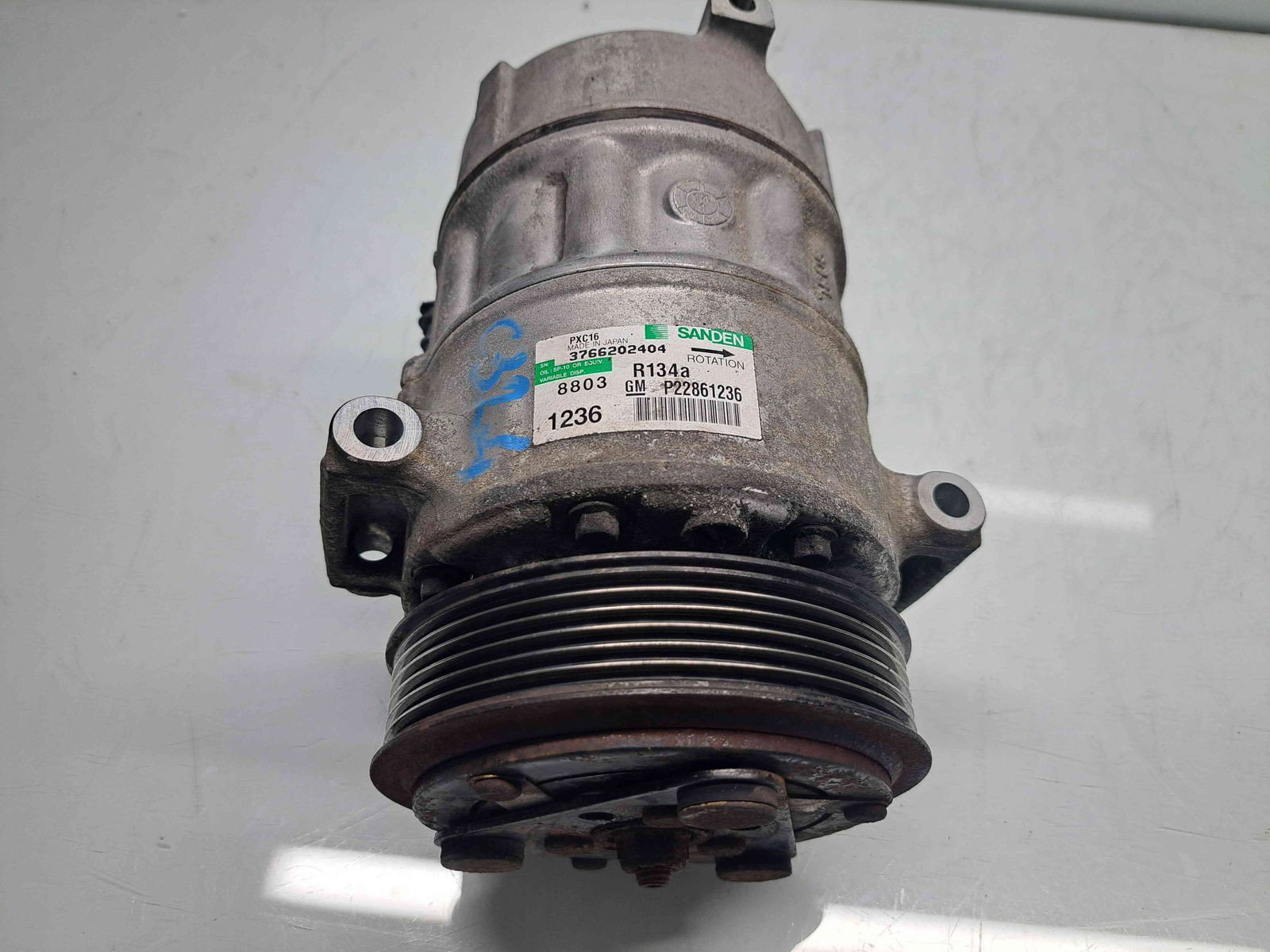 Compresor clima Opel Astra J [Fabr 2009-2015] P22861236 2.0 CDTI A20DTH 120KW / 163CP - imagine 3