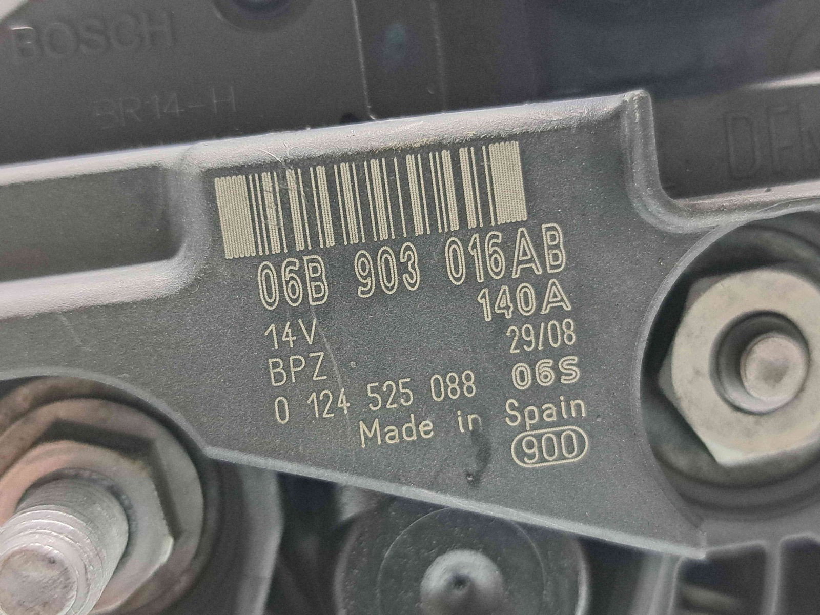 Alternator Seat Leon (1P1) [Fabr 2005-2011] 06B903016AB 2.0 FSI CCZB 155KW / 210CP - imagine 3