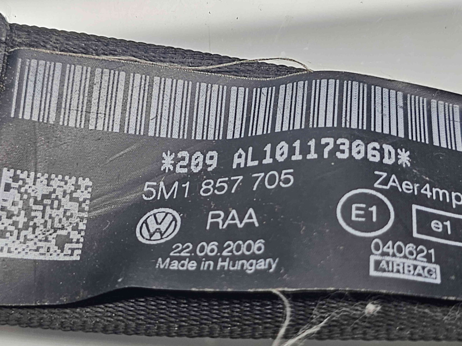 Centura stanga fata Volkswagen Golf 5 Plus (5M1) [Fabr 2005-2008] 5M1857705 - imagine 5
