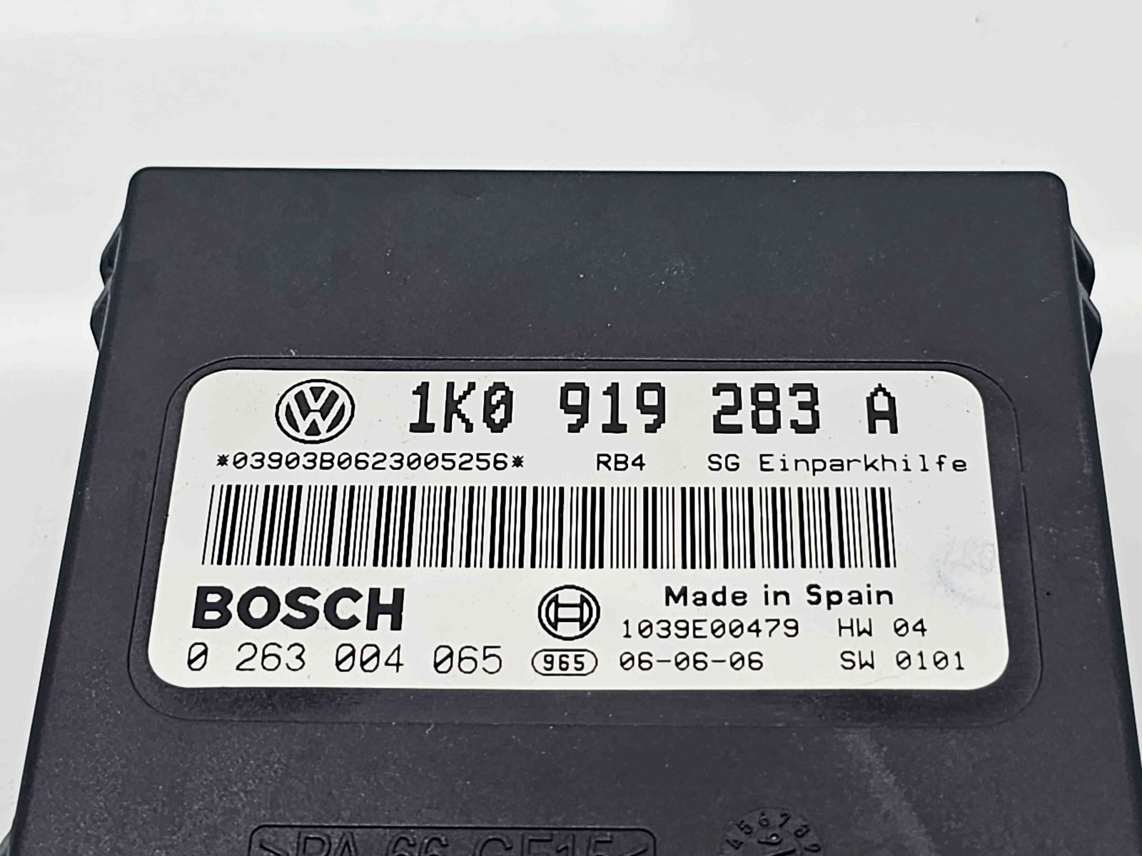 Modul senzori parcare Volkswagen Golf 5 Plus (5M1) [Fabr 2005-2008] 1K0919283A - imagine 2