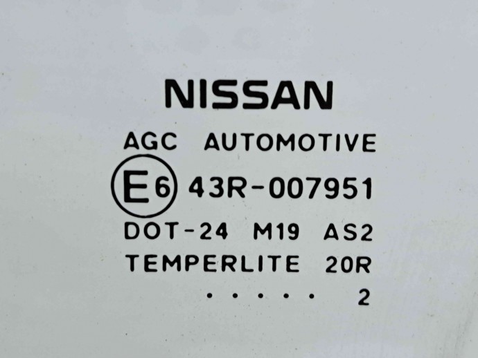 Geam usa stanga fata Nissan Juke [Fabr 2010-2014] Hatchback OEM