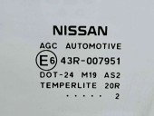 Geam usa stanga fata Nissan Juke [Fabr 2010-2014] Hatchback OEM