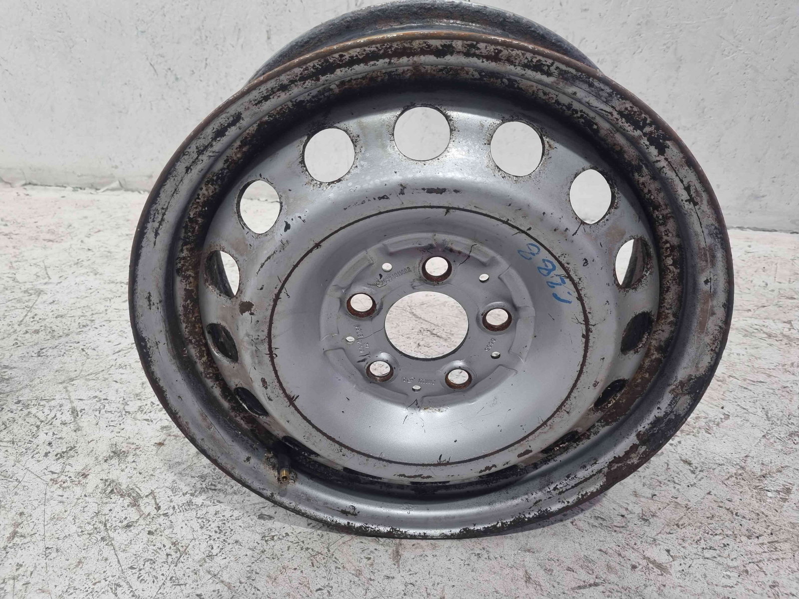 Set jante tabla Mercedes Vito Autobus (W639) [Fabr 2003-2014] 5X112 / R16 / ET54 / 6J - imagine 5