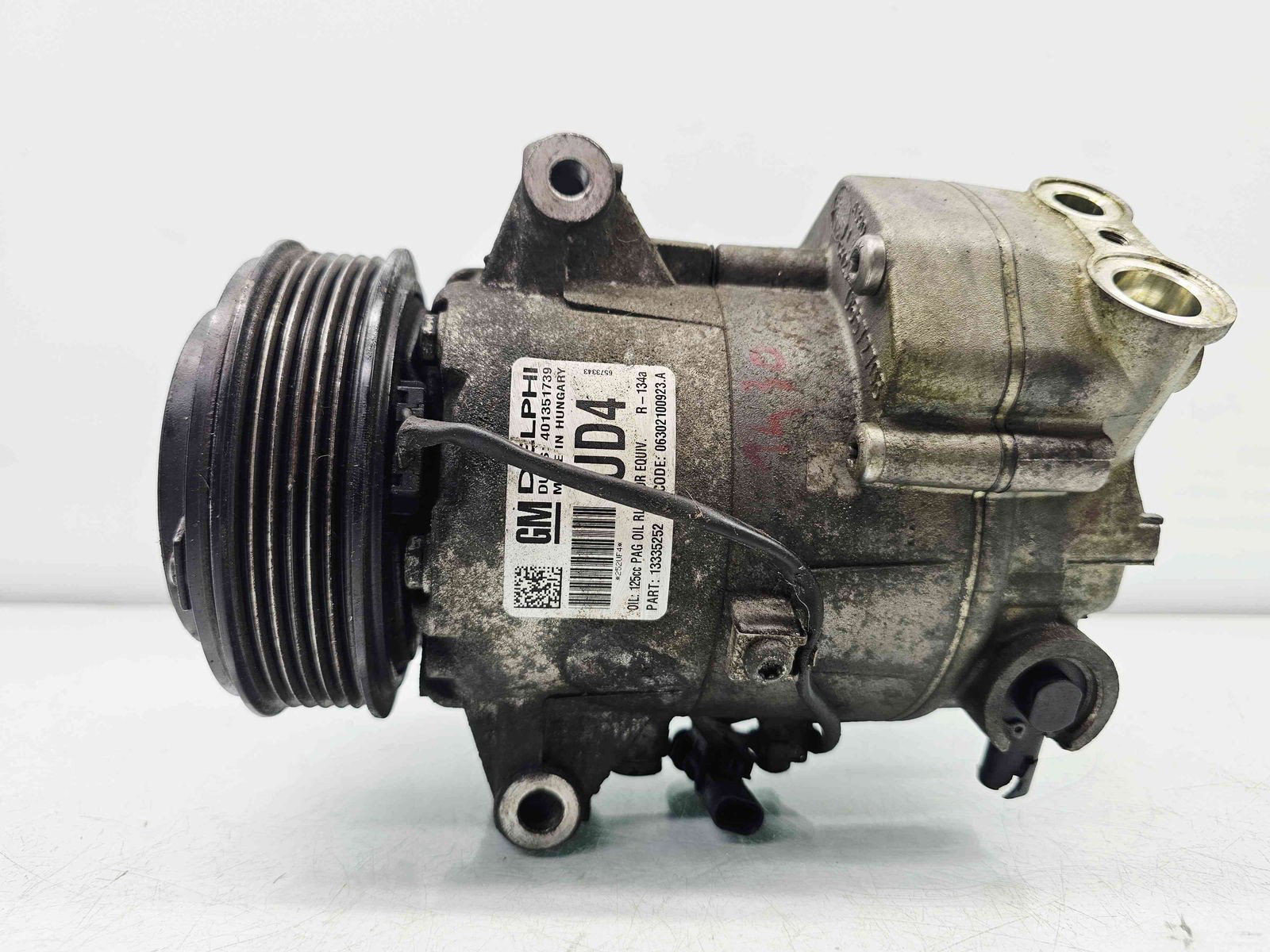 Compresor clima Opel Astra J [Fabr 2009-2015] 13335252 2.0 CDTI LBS 121KW / 165CP - imagine 2