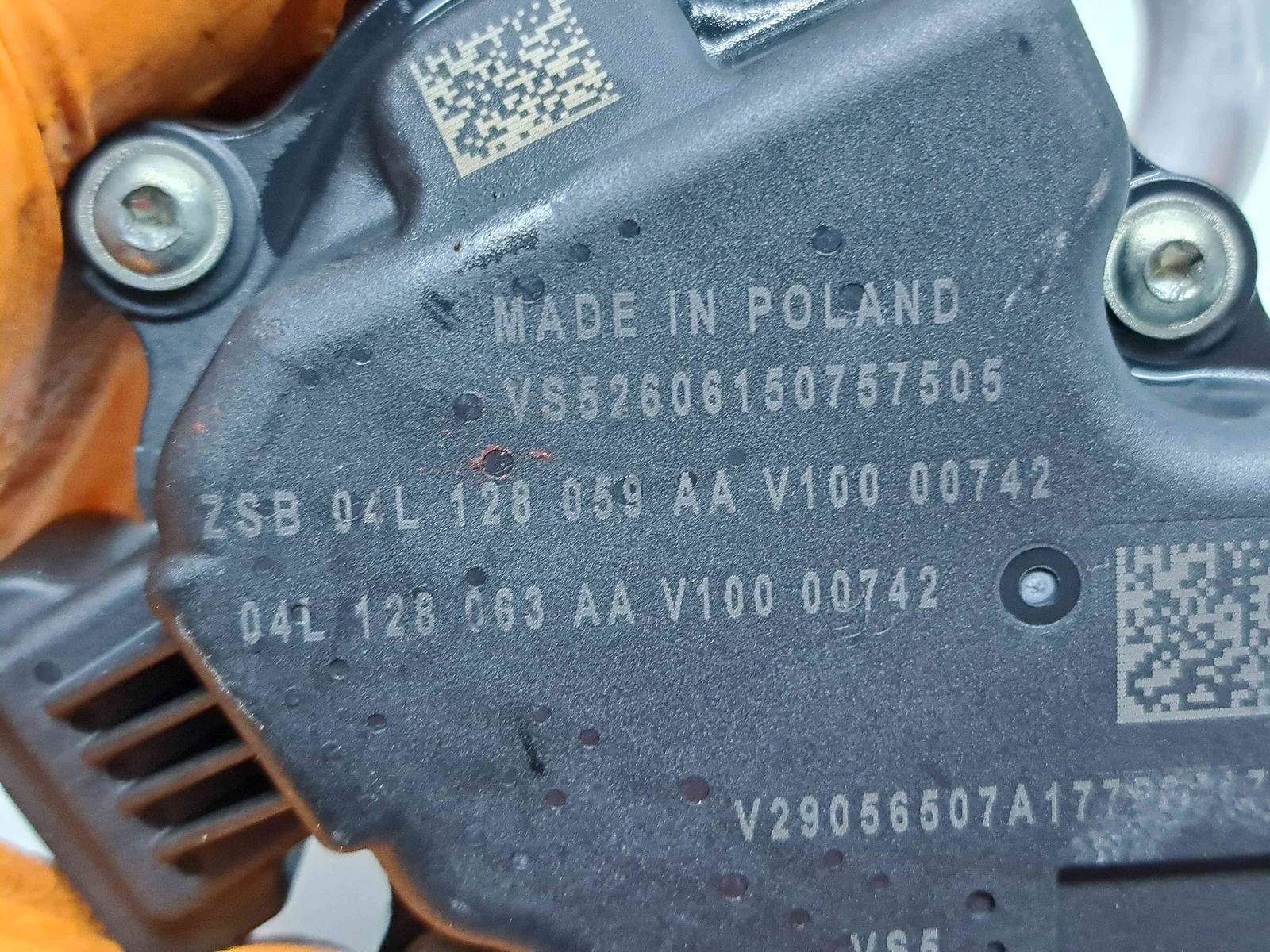 Clapeta acceleratie AUDI Q2 (GAB) [ Fabr 2016-prezent] 04L128059AA 2.0 TDI CRLB 110KW / 150CP - imagine 2