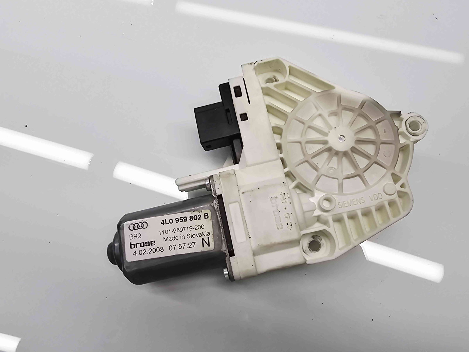 Motoras geam dreapta fata Audi Q7 (4LB) [Fabr 2006-2014] 4L0959802B - imagine 4