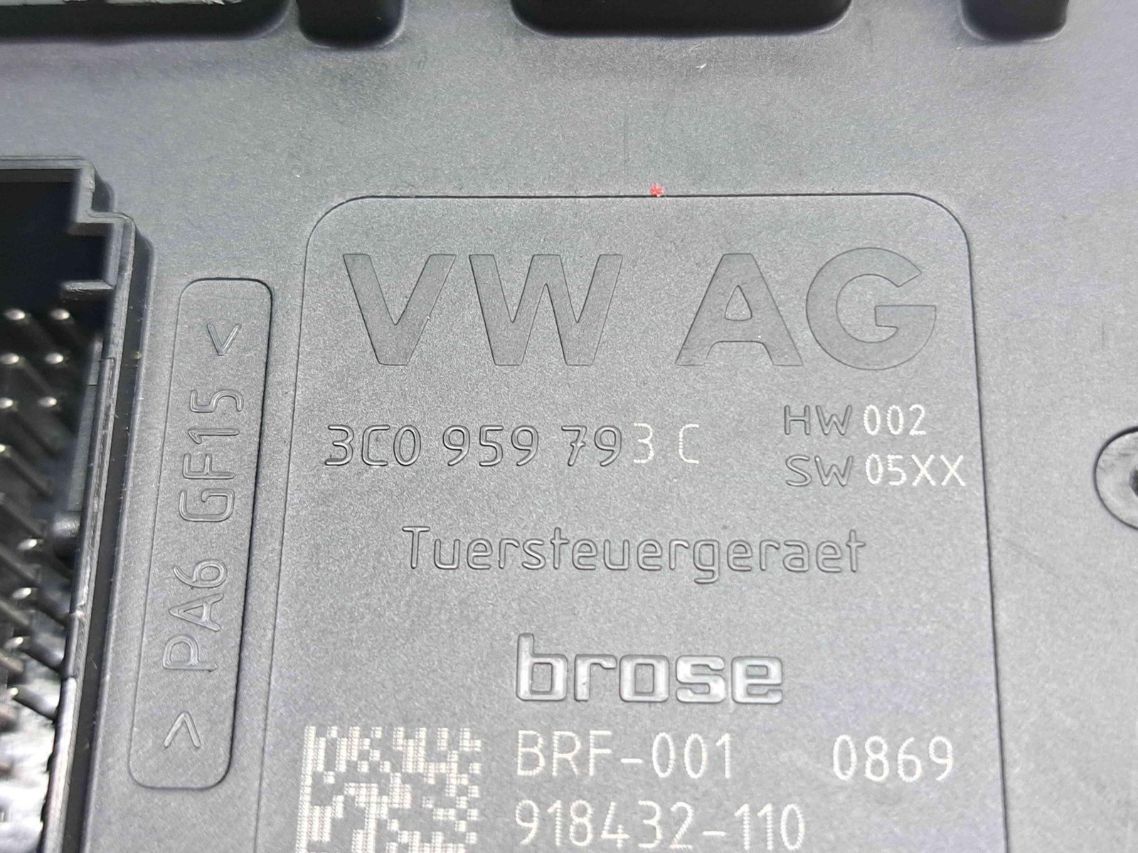 Motoras geam dreapta fata Volkswagen Passat CC (358) Facelift [Fabr 2012-2016] 3C0959793C / 3C8837462M - imagine 4