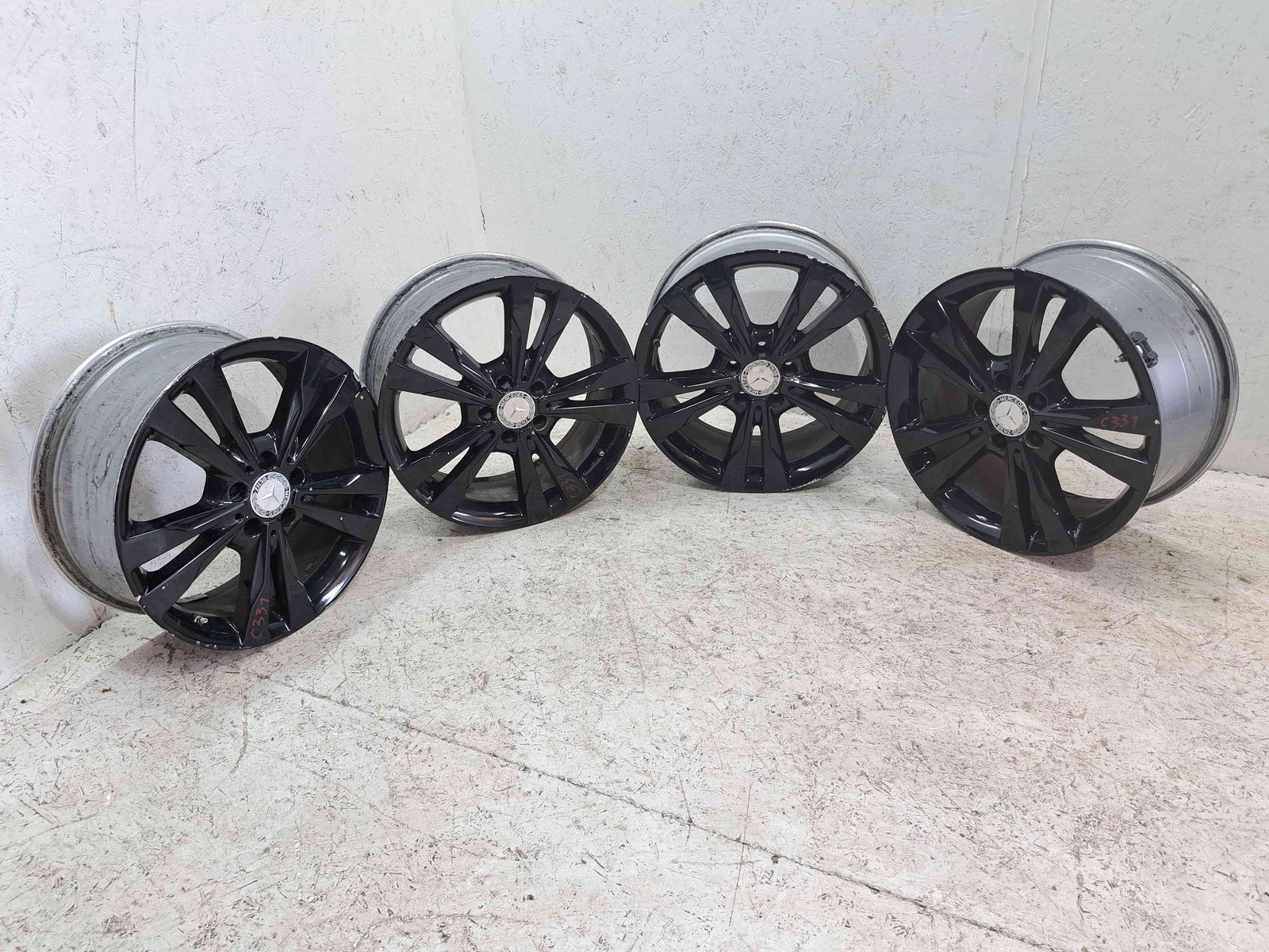Set jante aliaj Mercedes Clasa C (W205) [Fabr 2014-prezent] 5X112 - imagine 1