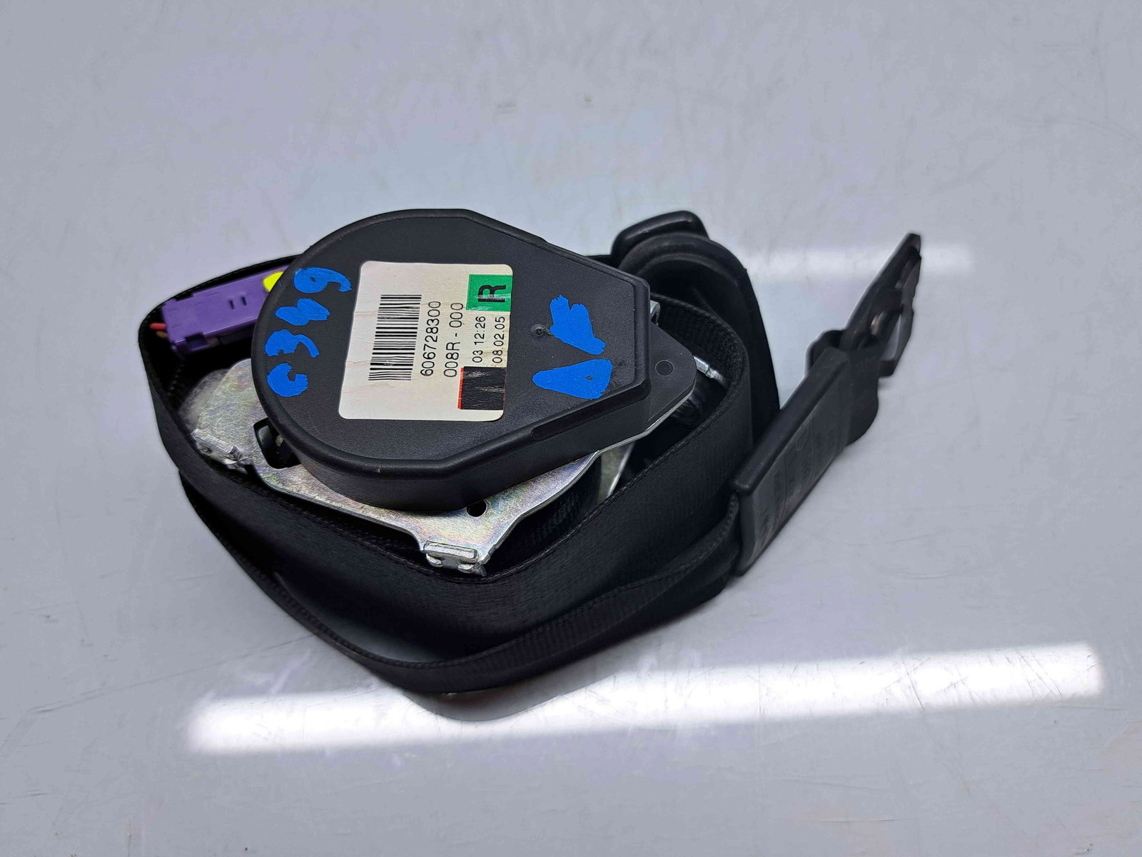 Centura dreapta fata Audi Q7 (4LB) [Fabr 2006-2014] 4L1857706 - imagine 2