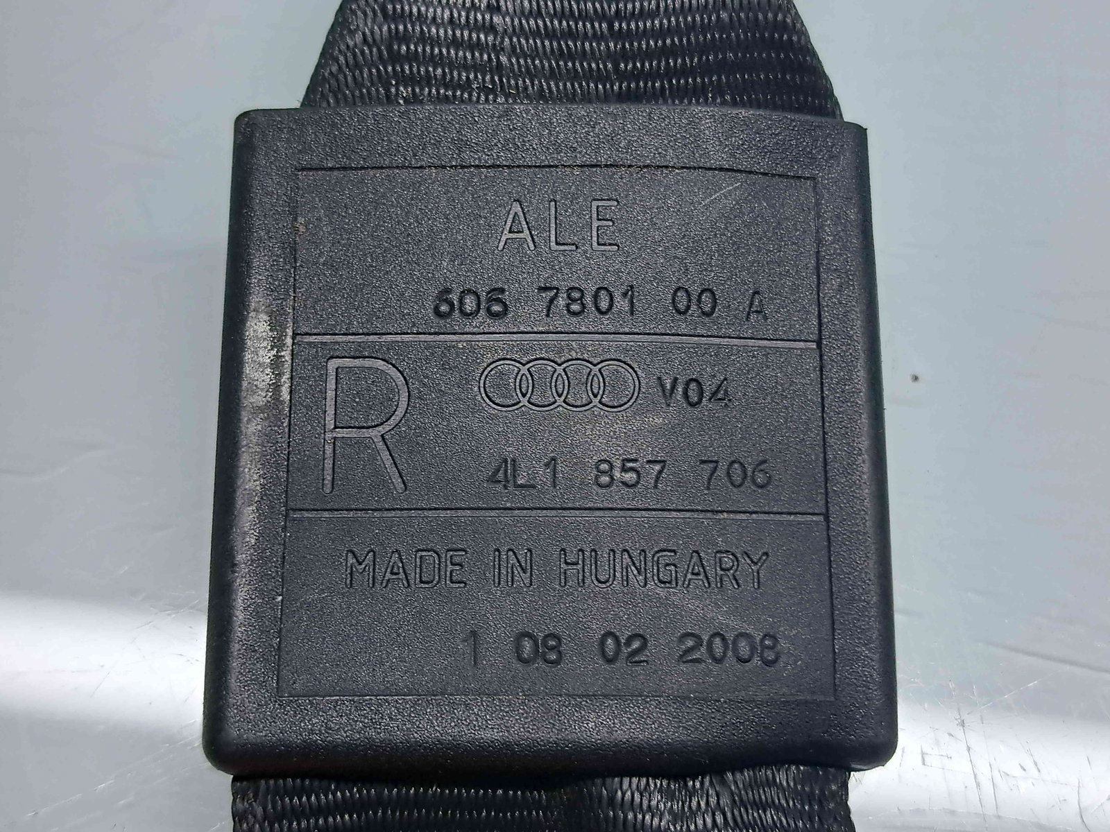 Centura dreapta fata Audi Q7 (4LB) [Fabr 2006-2014] 4L1857706 - imagine 4