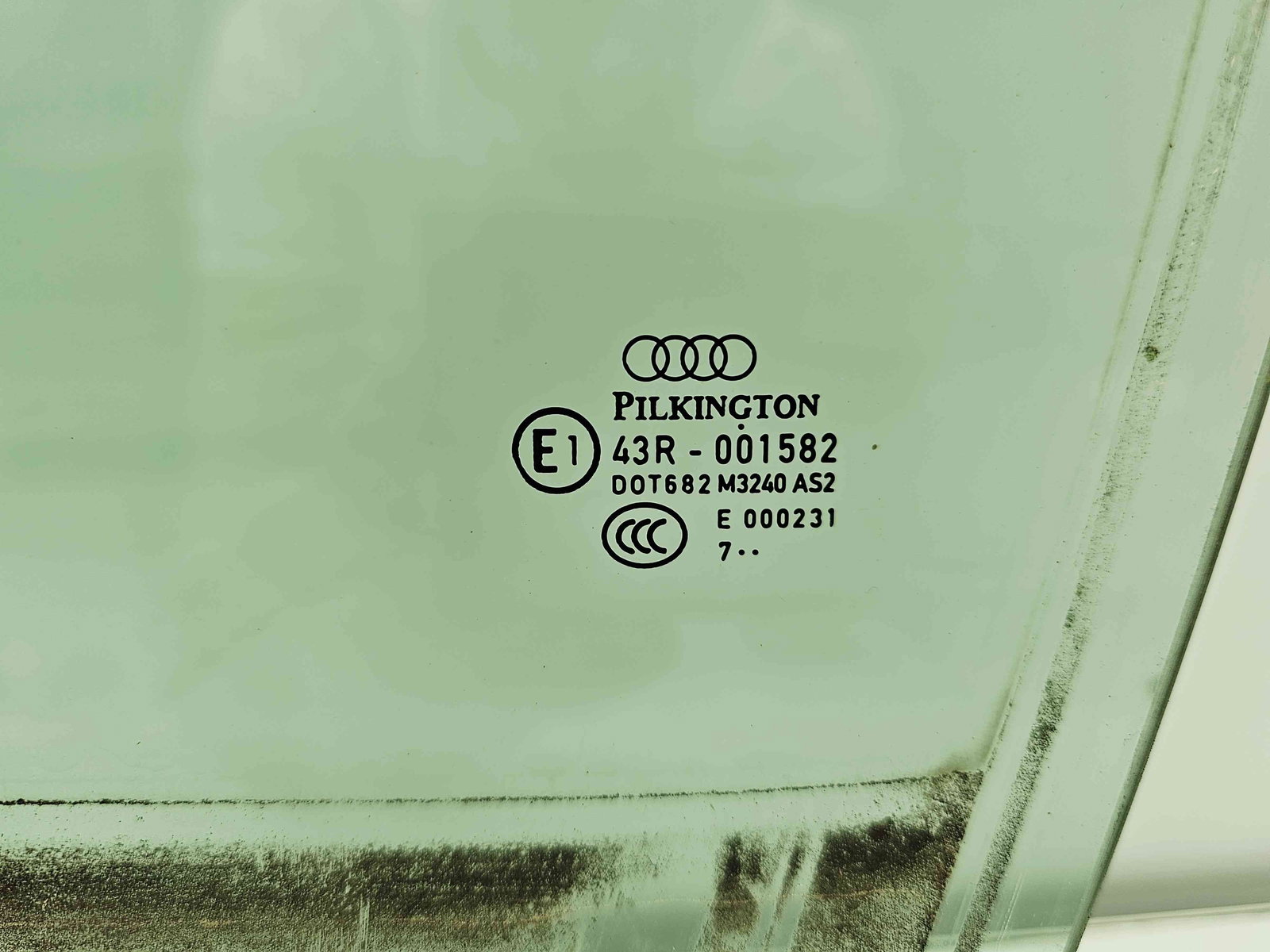 Geam usa stanga fata Audi Q7 (4LB) [Fabr 2006-2014] OEM - imagine 2