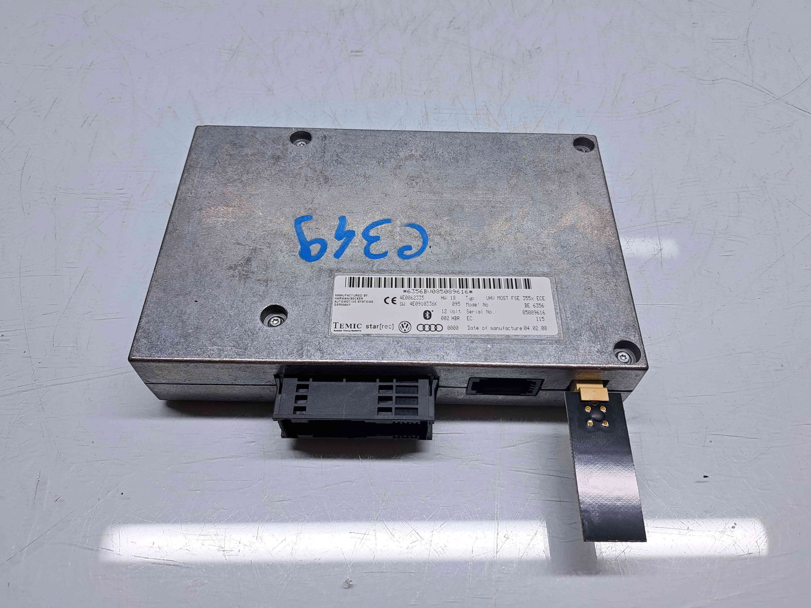 Modul bluetooth Audi Q7 (4LB) [Fabr 2006-2014] 4E0862335 - imagine 1