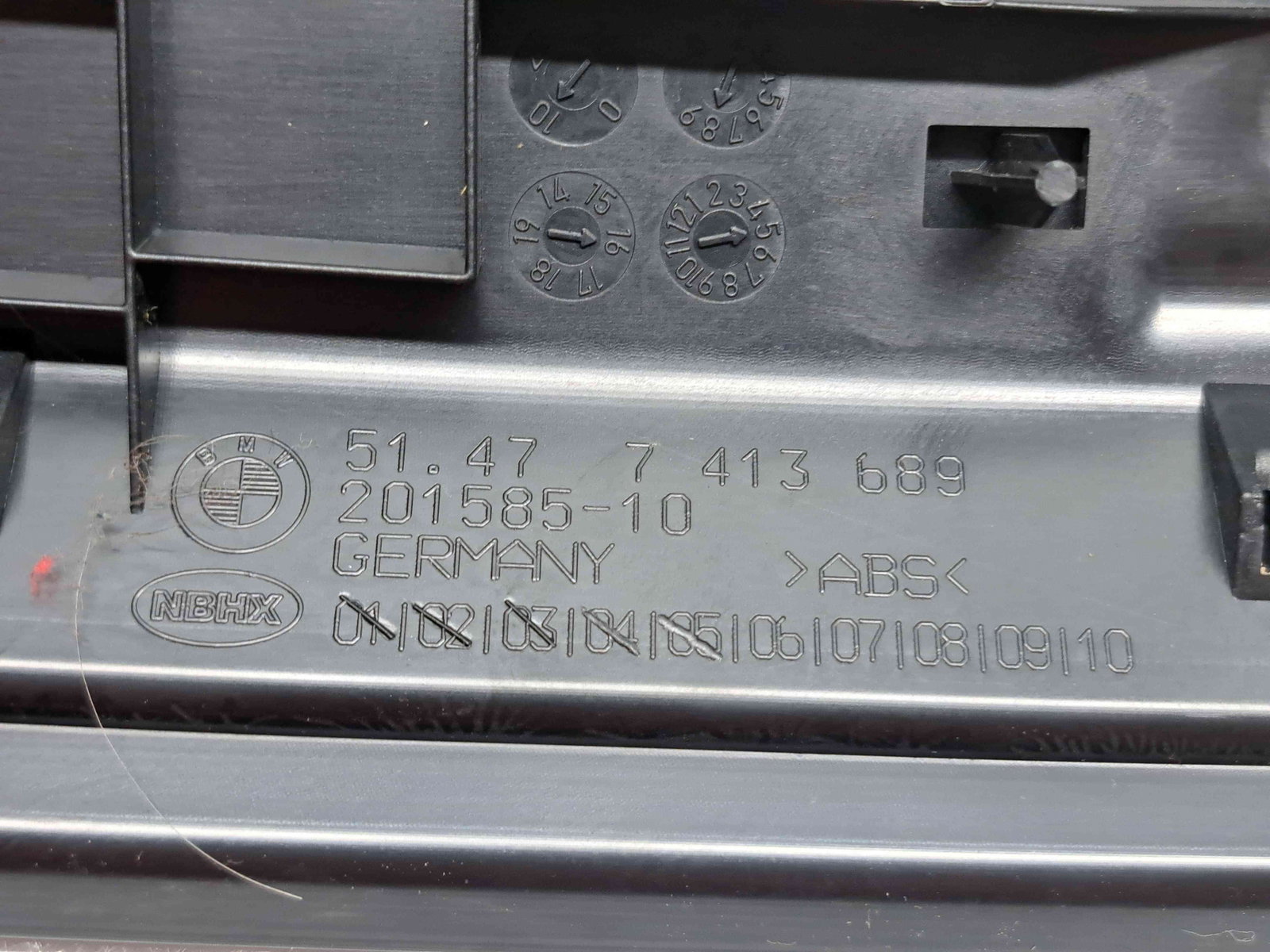 Ornament portbagaj Bmw X1 (F48) [Fabr 2016-2022] 7413689 - imagine 3