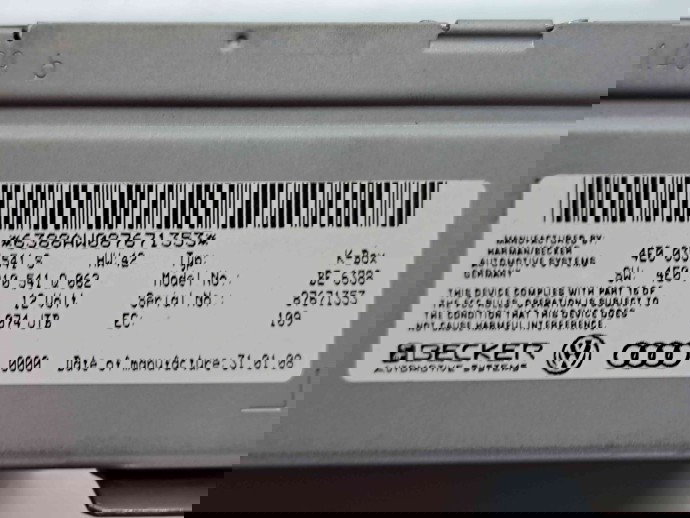  Unitate navigatie Audi Q7 (4LB) [Fabr 2006-2014] 4E0035541S