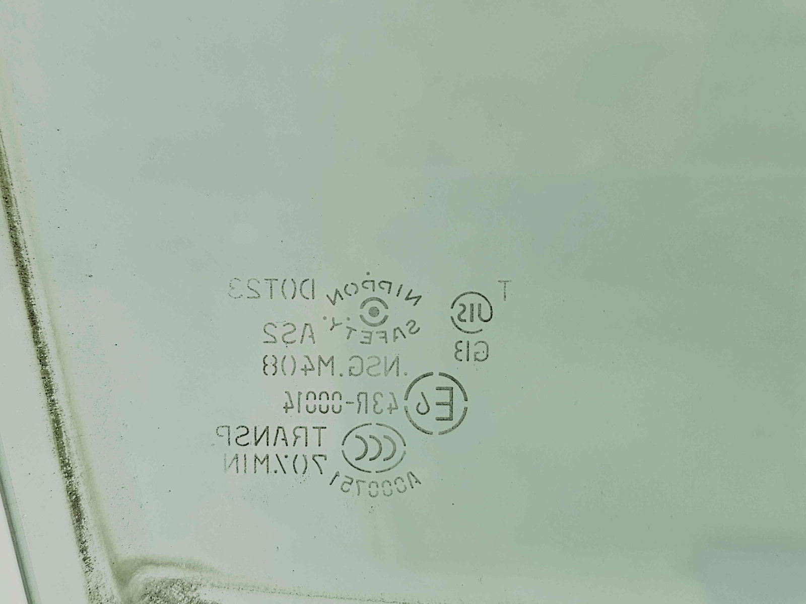 Geam usa dreapta fata MITSUBISHI Outlander III [Fabr 2012-2014] OEM - imagine 2