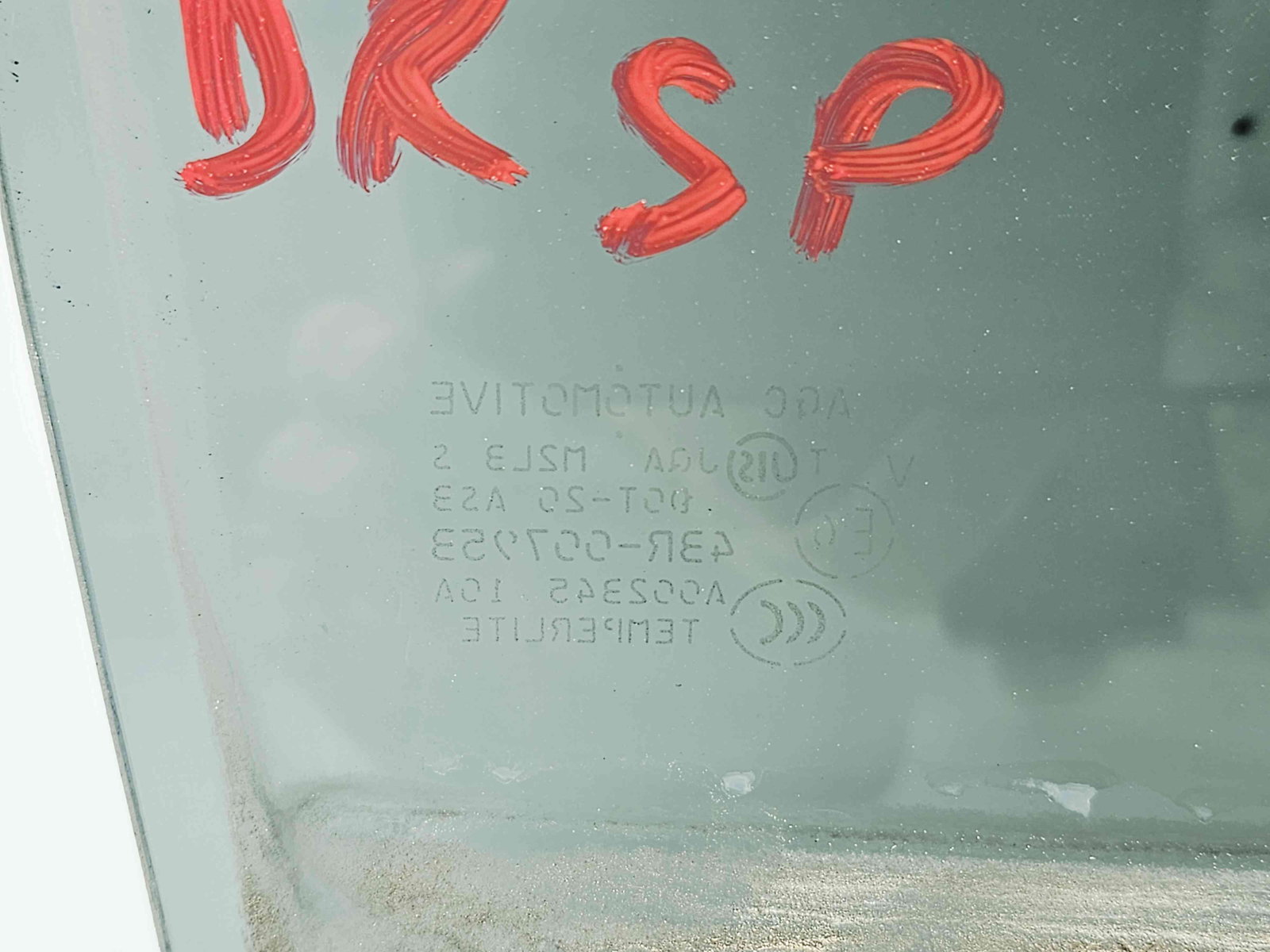 Geam usa dreapta spate MITSUBISHI Outlander III [Fabr 2012-2014] OEM - imagine 2