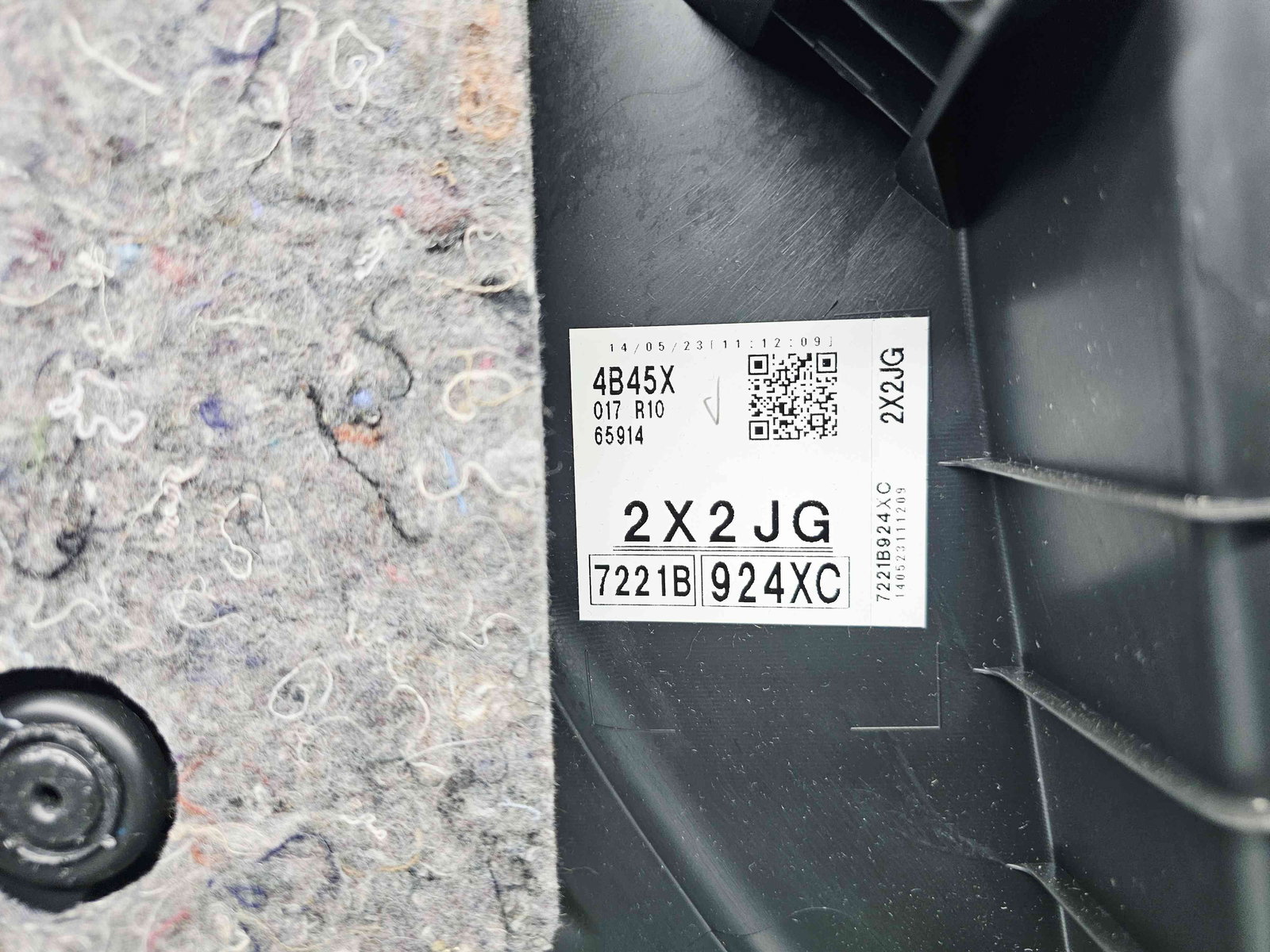 Tapiterie usa dreapta fata MITSUBISHI Outlander III [Fabr 2012-2014] 7221B924 - imagine 4