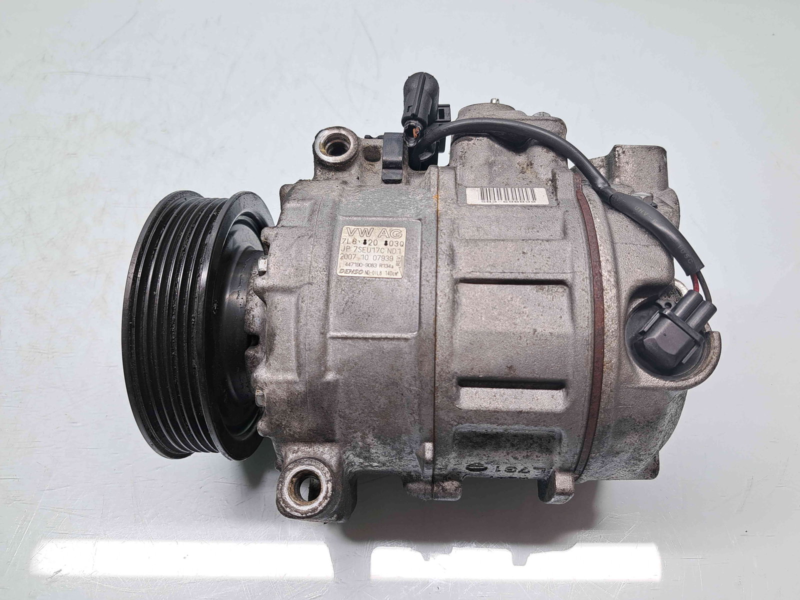 Compresor clima Audi Q7 (4LB) [Fabr 2006-2014] 7L68520803Q 3.0 TDI CASA 176KW / 240CP