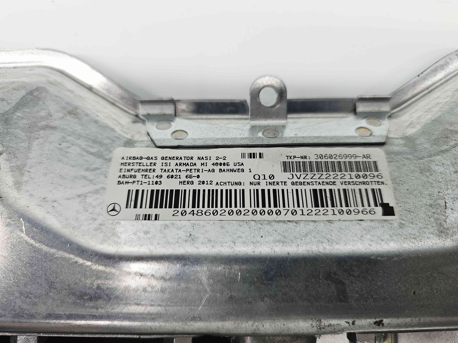 Airbag genunchi Mercedes Clasa C Coupe (C204) Facelift AMG [Fabr 2011-2015] 204860200 - imagine 3