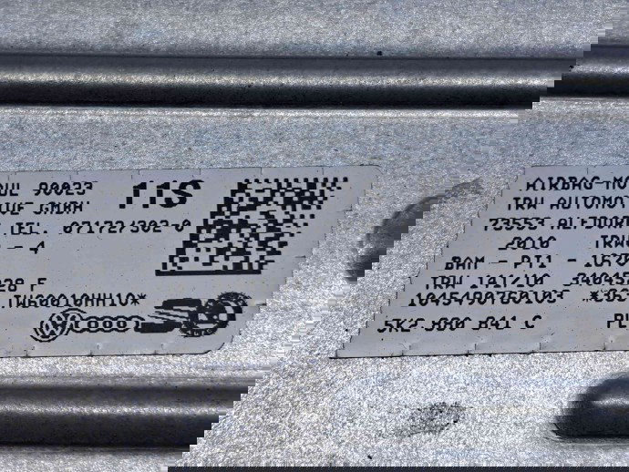  Airbag genunchi Volkswagen Golf 6 (5K1) [Fabr 2009-2013] 5K2880841C