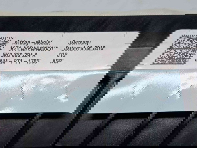  Airbag pasager Volkswagen Golf 6 (5K1) [Fabr 2009-2013] 5K0880804A