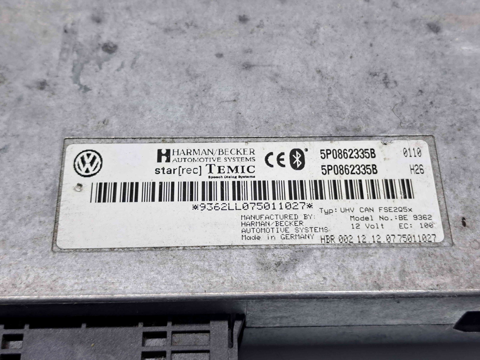 Amplificator audio Seat Leon (1P1) FR [Fabr 2005-2011] 5P0862335B - imagine 2