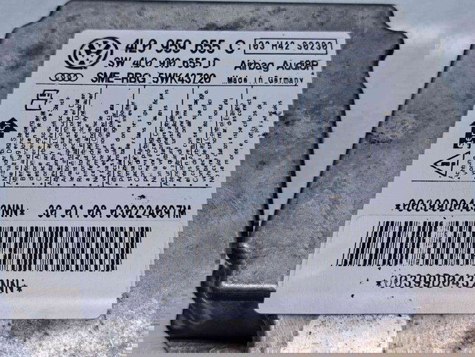 Calculator airbag Audi Q7 (4LB) [Fabr 2006-2014] 4L0959655C 3.0 TDI CASA 176KW / 240CP