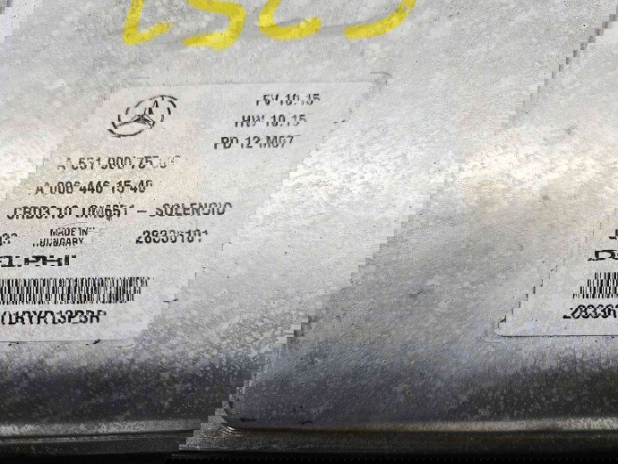 Calculator motor ECU Mercedes Clasa C Coupe (C204) Facelift AMG [Fabr 2011-2015] A6519007500 2.2 CDI 651911 125KW / 170CP