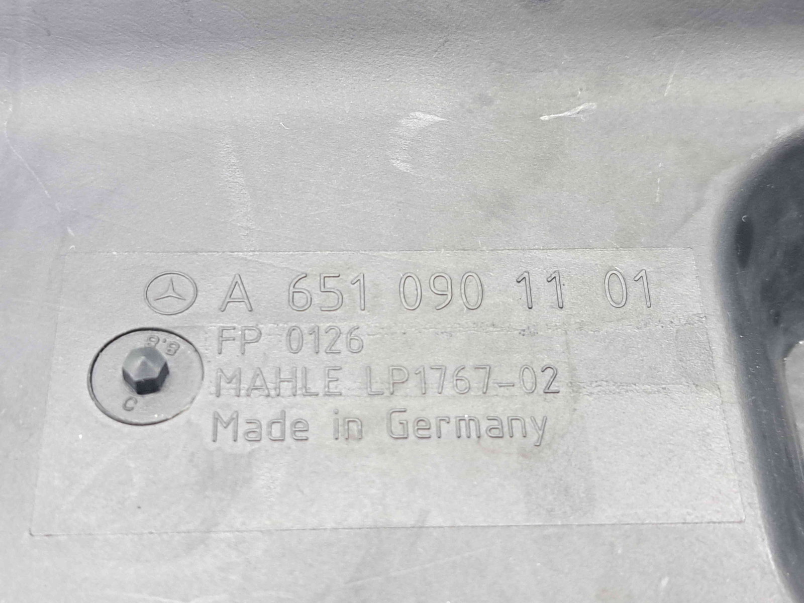 Carcasa filtru aer Mercedes Clasa C Coupe (C204) Facelift AMG [Fabr 2011-2015] 6510901101 2.2 CDI 651911 125KW / 170CP - imagine 5