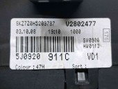  Ceas bord Skoda Fabia 2 (5J, 542) [Fabr 2007-2014] 5J0920911C
