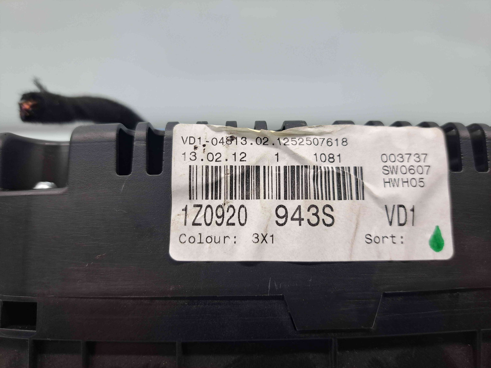 Ceas bord Skoda Octavia 2 Combi (1Z5) [Fabr 2004-2013] Facelift 1Z0920943 - imagine 3