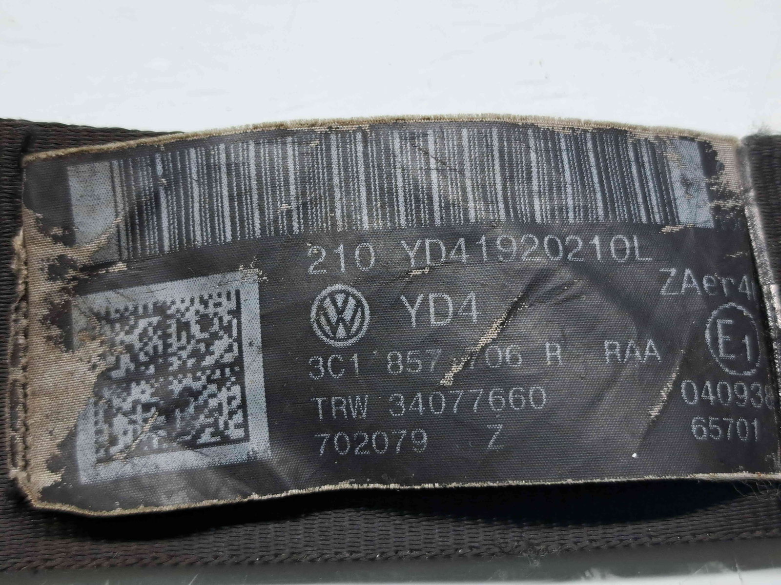 Centura dreapta fata Seat Leon (1P1) FR [Fabr 2005-2011] 3C1857706R - imagine 4