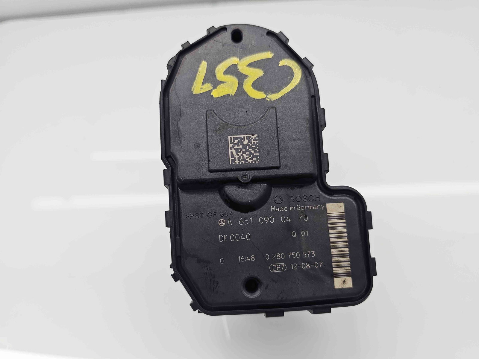 Clapeta acceleratie Mercedes Clasa C Coupe (C204) Facelift AMG [Fabr 2011-2015] A6510900470 2.2 CDI 651911 125KW / 170CP - imagine 2