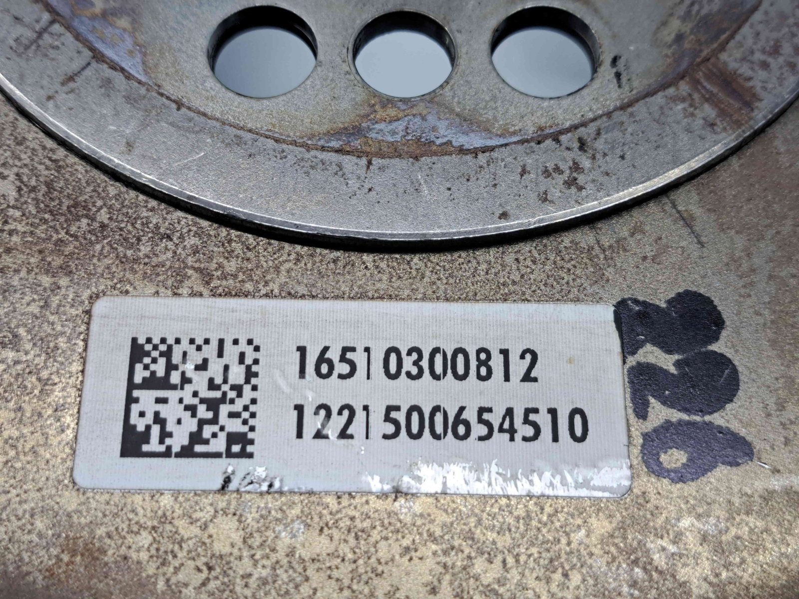 Coroana volanta Mercedes Clasa C Coupe (C204) Facelift AMG [Fabr 2011-2015] 16510300812 2.2 CDI 651911 125KW / 170CP - imagine 4