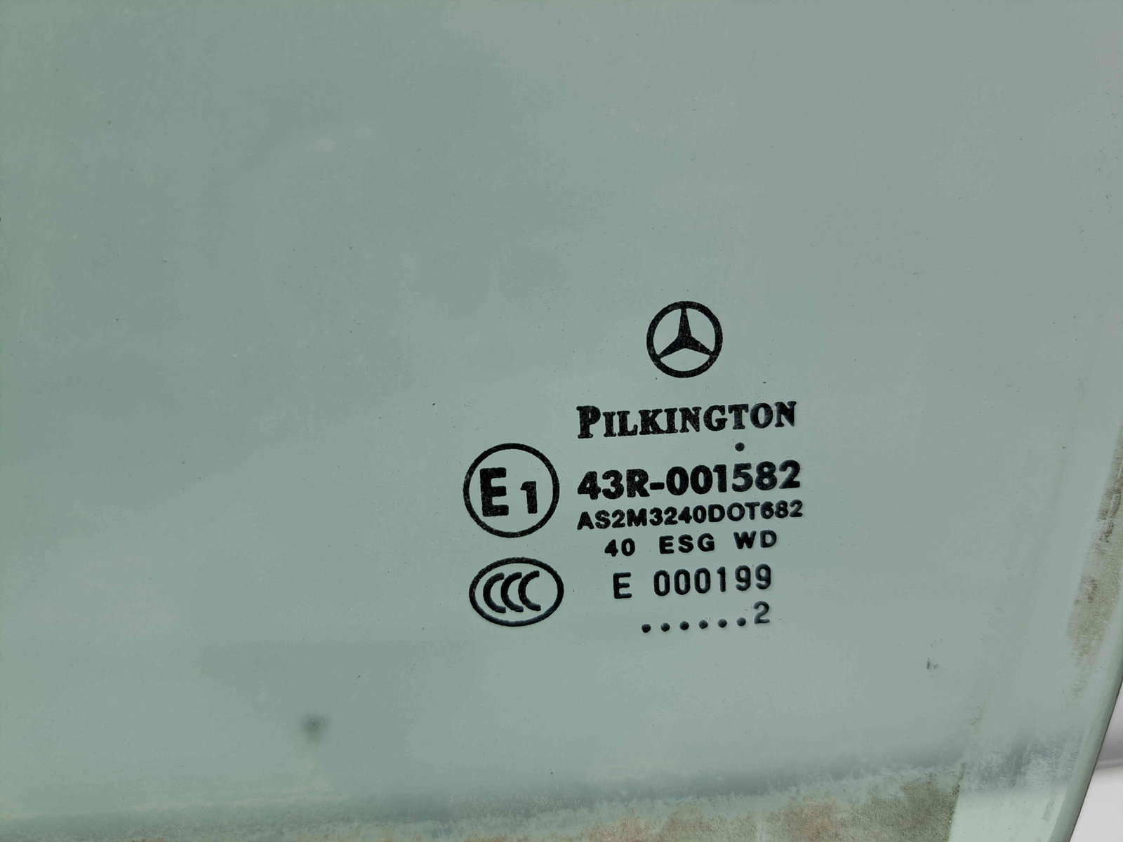 Geam usa stanga fata Mercedes Clasa A (W169) [Fabr 2004-2012] OEM - imagine 2