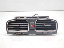  Grila aerisire centrala Volkswagen Golf 6 (5K1) [Fabr 2009-2013] 5K0815735D