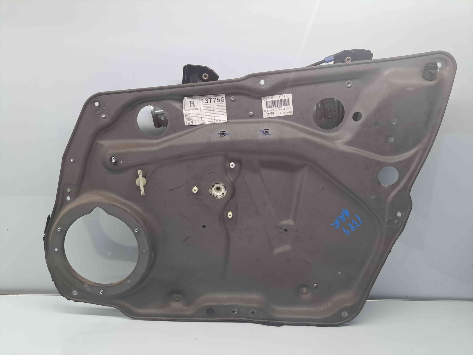 Macara electrica geam dreapta fata Mercedes Clasa A (W169) [Fabr 2004-2012] A1697201479 - imagine 1