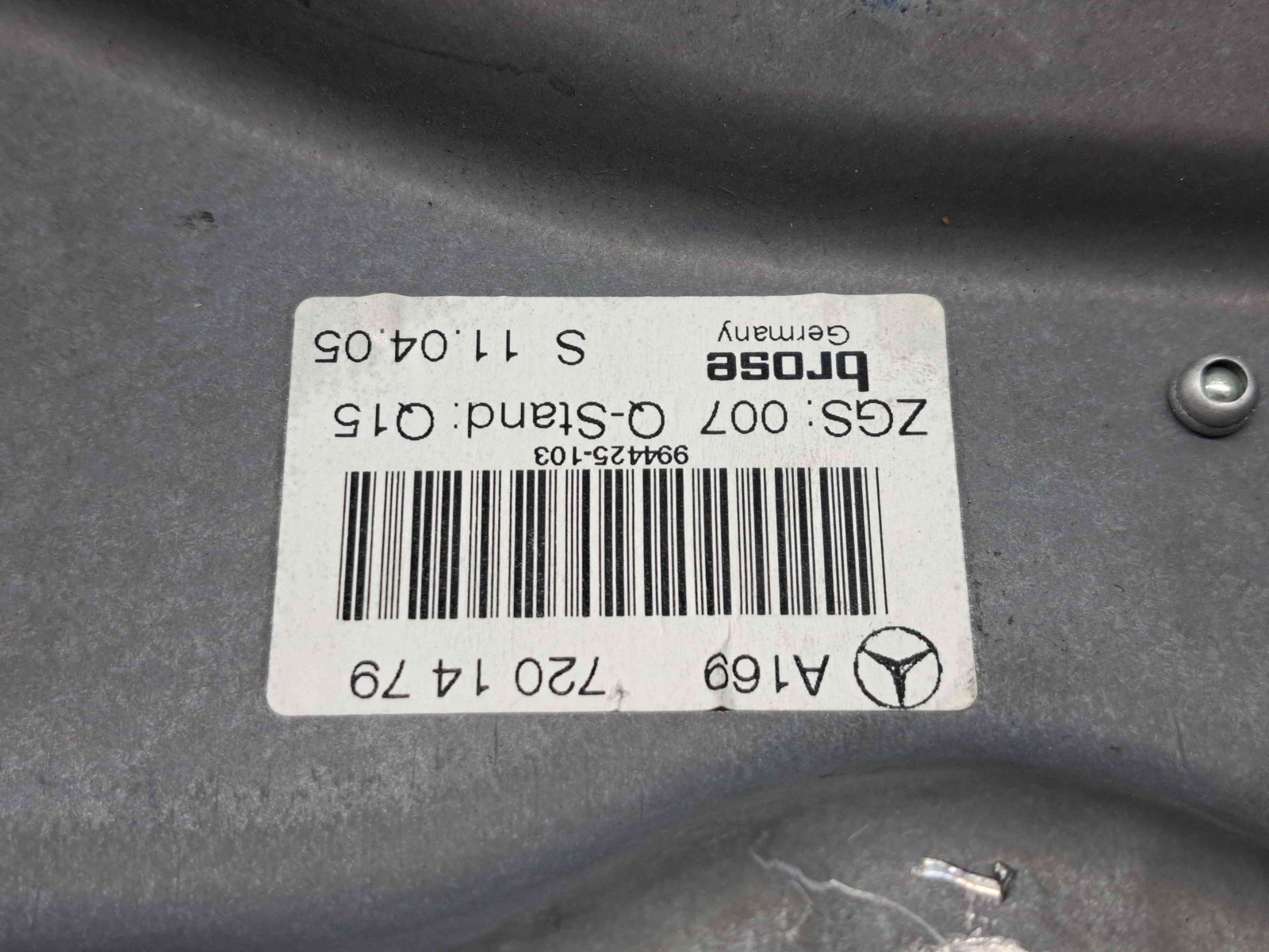 Macara electrica geam dreapta fata Mercedes Clasa A (W169) [Fabr 2004-2012] A1697201479 - imagine 4